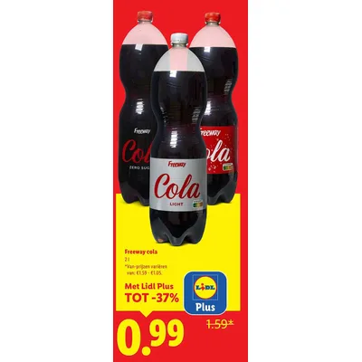 Gaz. Osv. Piće Cola Sa Zaslađ 2 L