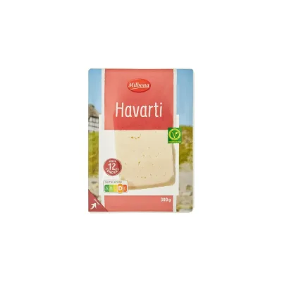 Milbona Havarti Sir, U Listićima 60% 300 g