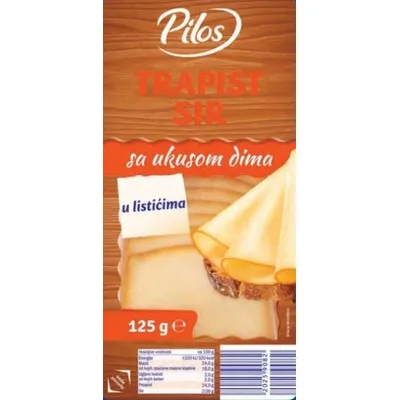 Pilos Dimljeni Trapist Sir, U Lis 125 g