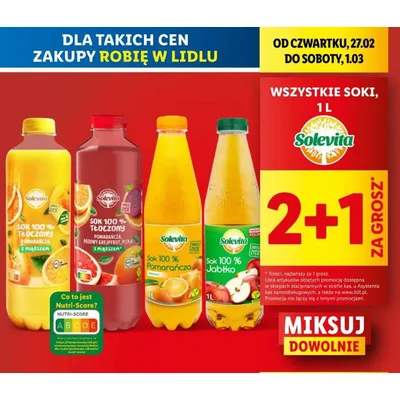 Solevita Sveži Sok Od Pom. Sa Pulpom 330 ml