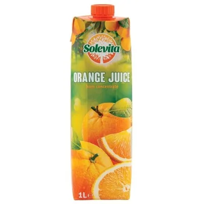 Solevita 100% Sok Od Pomorandže 1 L