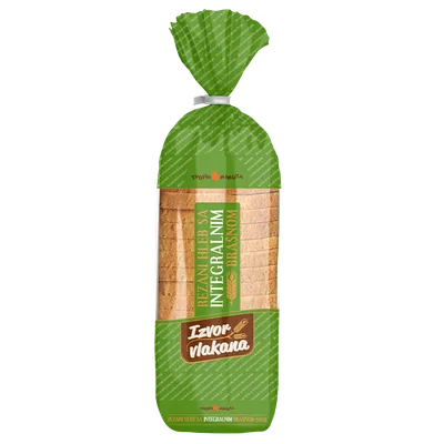 Ražani Integralni Hleb Narezan 500 g