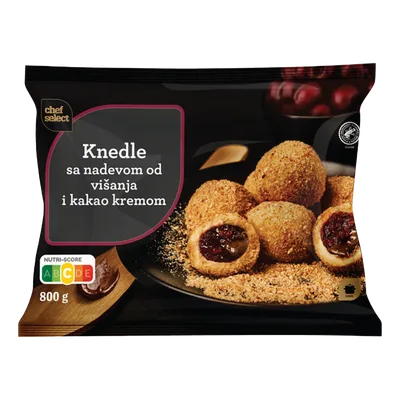 Chef Select Knedle Sa Kakao Kremom/Višnja 800 g