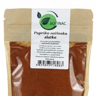 Slatka Začinska Paprika 100 g