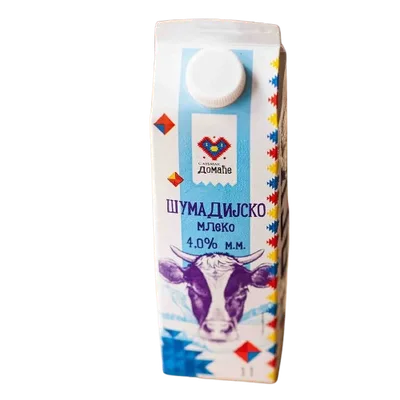Sveže Mleko Domaće 4% 1 L