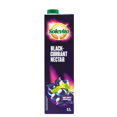 Solevita Nektar Crna Ribizla 25% 1 L