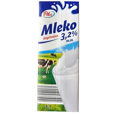 Pilos Dugotrajno Mleko 2,8% 1 L