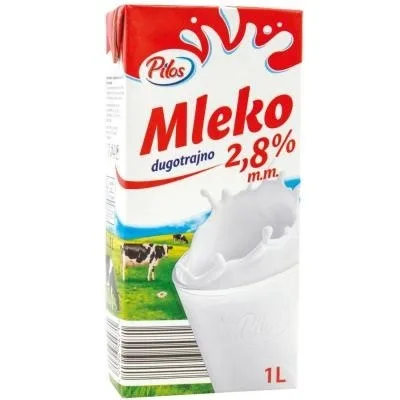 Pilos Dugotrajno Mleko 2,8 % 1,5 L