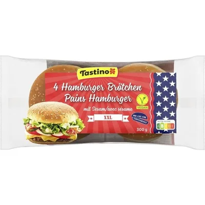 Tastino Hamburger Pecivo Sa Susamom 300 g