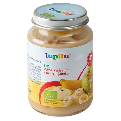 Lupilu Org. Kaš. Banana I Jabuka 190 g