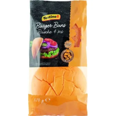 Tastino Brioche Hamburger Pecivo 320 g