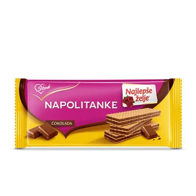 Sondey Napolitanke Preliv. Čokoladom 180 g