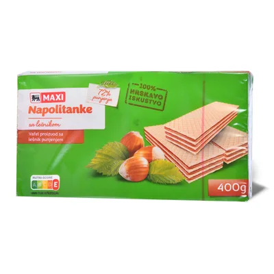 Tastino Napolitanke Sa Lešnikom 400 g