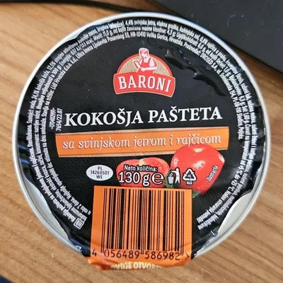 Baroni Pašteta Sa Čajnom 75 g