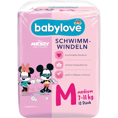 Babylove Pelene za Plivanje Vel.M 12 kom