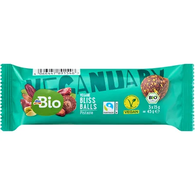 Dmbio Veganske Kuglice sa Pistaćima 45 g