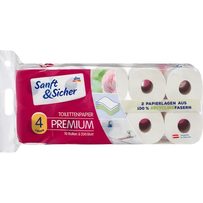 S&s Toalet Papir Prem. 4-Sl 2000 kom