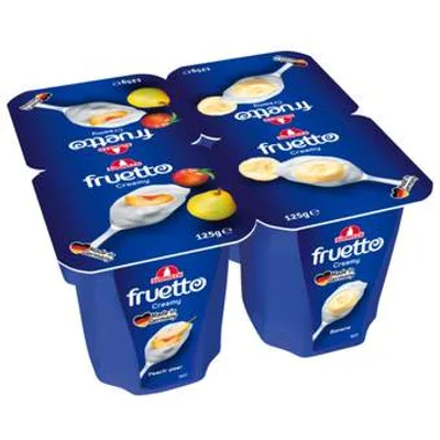Jogurt V. Fruetto Breskva.Kruska.Banana 5.8%mm Sudmilch 125 g