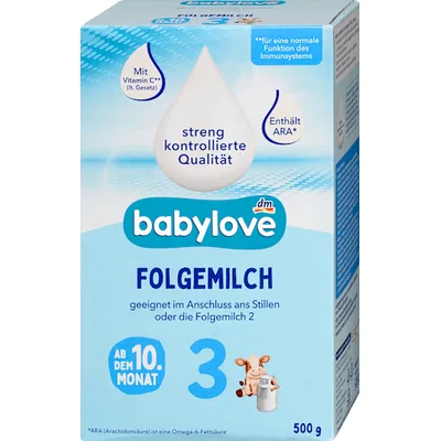 Babylove Zam. Mleko 3 od 10.Meseca 500 g