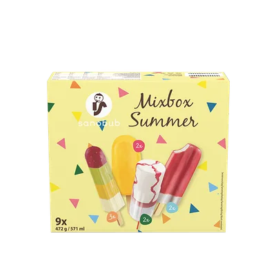 Sladoled Mixbox Summer Sanobub Mpack 472 g