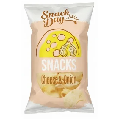 Snack Day Beli Čips Sir I Luk 125 g