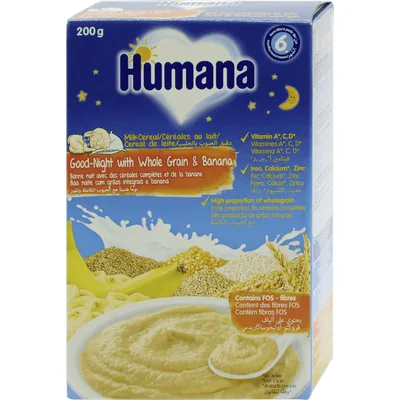 Kašica Žit. I Banana Ml. Ins. Za L. Noć Humana 200 g