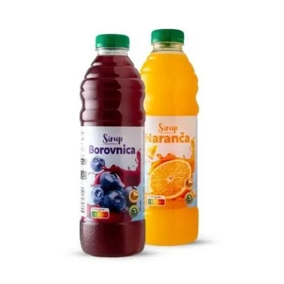 Solevita Voćni Sirup Borovnica 1 L
