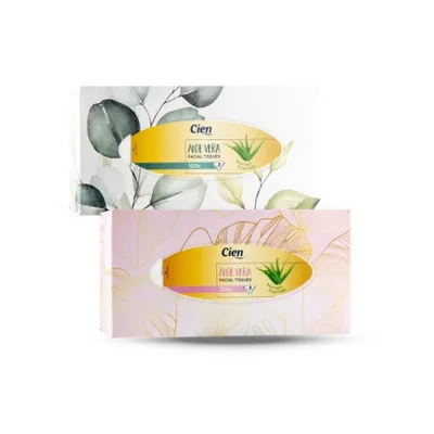 Cien Kozm. Mar. 3-Slojne Aloe Vera 120 kom