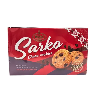 Sondey Čajno Pec. Sa Kom. Čokol.Vegan 225 g