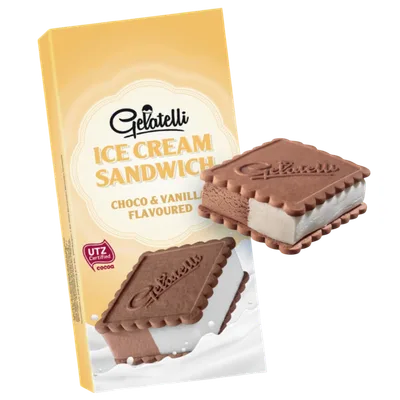 Gelatelli Sladoled Keks Sendvič 120 ml