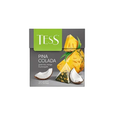Čaj Zeleni Pina Colada Mango&ananas Tess 36 g