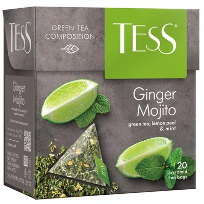 Čaj Zeleni Đumbir Mohito Tess 36 g
