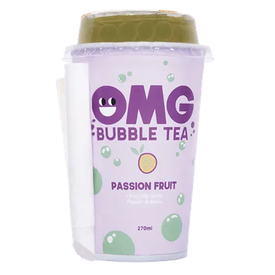 Bubble Tea Omg Tropsko Voće Sa Zelena Jabuka Bobicama 270 ml