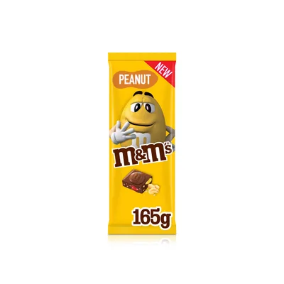 M&m Block Peanut Chocolate 165 g