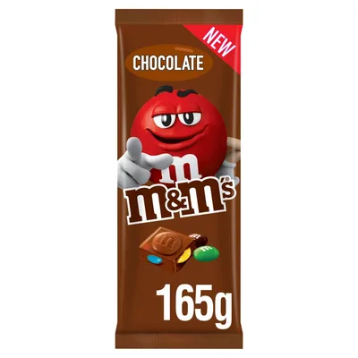 M&m Block Chocolate 165 g