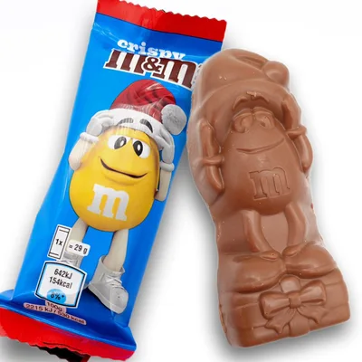 Čok Figura M&m Crispy Santa29g Xmas 29 g