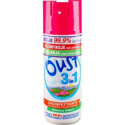 Osveživač Prostora Oust Sprej 3u1 Garden 400 ml