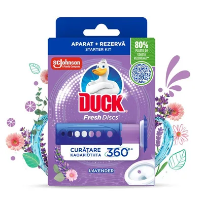 Sred. Za Čiš. Duck Fresh Discs Lavanda Jw 36 ml