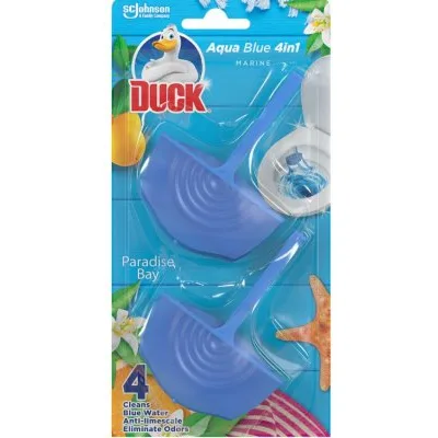 Wc Osvezivac Duck Aqua Blue 4u1 Duopack