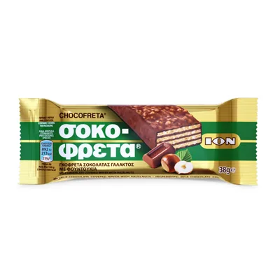 Napolitanka Sa Mlečnom Čokoladom Ion 38 g