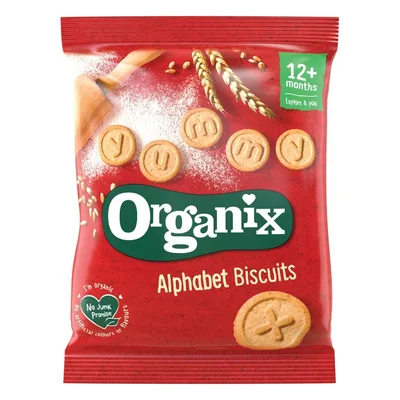 Keksići Org Alfabet12m Organix 25 g
