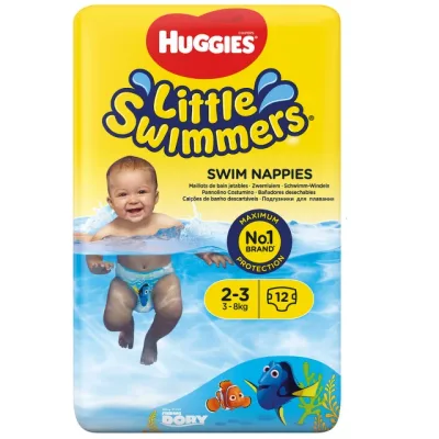 Huggies Pelene Gacice Za Kupanje Little Swimmers, 3 8 kg