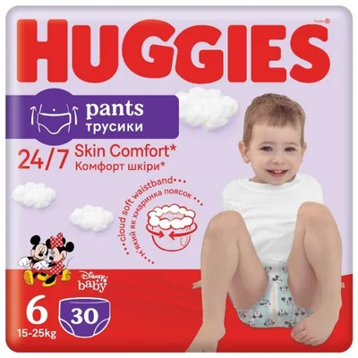 Huggies Pelene Pants 6 Jumbo