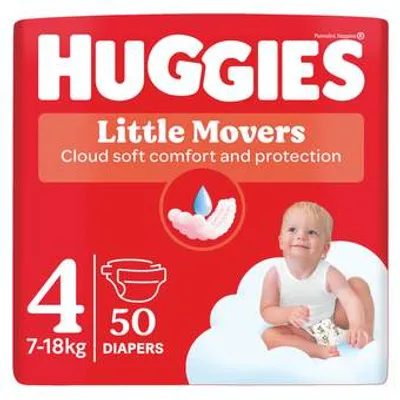Huggies Pelene Litt Move 4 Jum