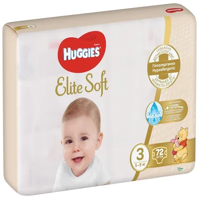 Huggies Pelene Esoft 3 Mega