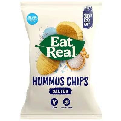 Čips Od Humusa Sa Morskom Soli Eat Real 45 g