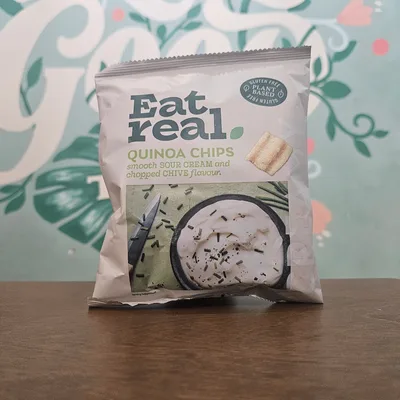 Čips Od Kinoe Sa Kiselim Kremom I Vlašcem Eat Real 40 g