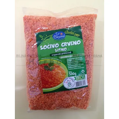 Bio Sočivo Crveno Bioagros 500 g