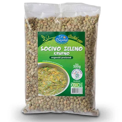 Bio Sočivo Zeleno Bioagros 500 g
