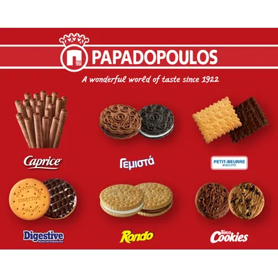 Keks Sa Više Vrsta Žitarica I Mlekom Papadopoulos 160 g